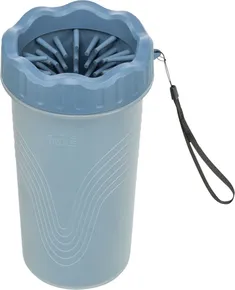 PAW CLEANER - miseczka do czyszczenia łapek, L-XL, silikon/plastik, niebieska